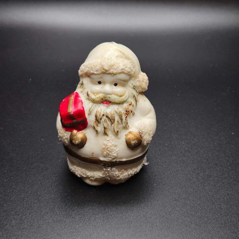 Vintage Santa Claus Figurine |‎ Mid-Century Christmas Decor